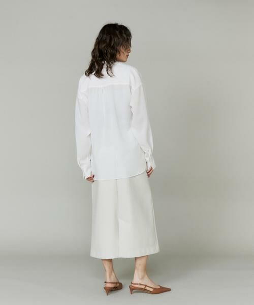 INED / イネド シャツ・ブラウス | 2wayドレープシャツ | 詳細5