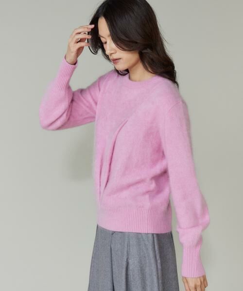 INED / イネド ニット・セーター | 《大きいサイズ》カシミヤタックプルオーバー | 詳細11