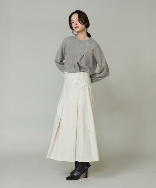 INED / イネド ニット・セーター | 《大きいサイズ》カシミヤタックプルオーバー | 詳細9