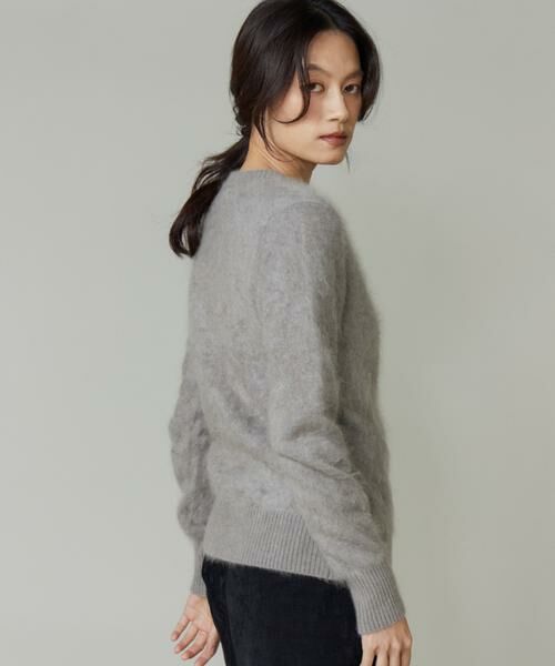 INED / イネド カーディガン・ボレロ | 《大きいサイズ》カシミヤアシンメトリーカーディガン | 詳細11