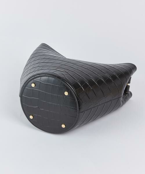 INED / イネド ハンドバッグ | LILY CROC embossed leather 2way ハンドバッグ《FEEL AND TASTE》 | 詳細4