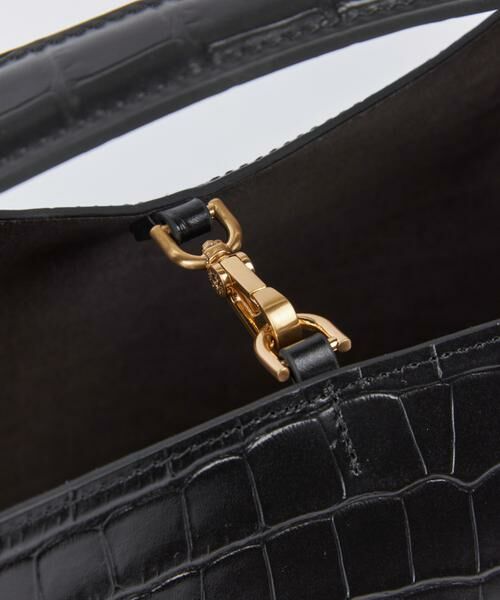 INED / イネド ハンドバッグ | LILY CROC embossed leather 2way ハンドバッグ《FEEL AND TASTE》 | 詳細6
