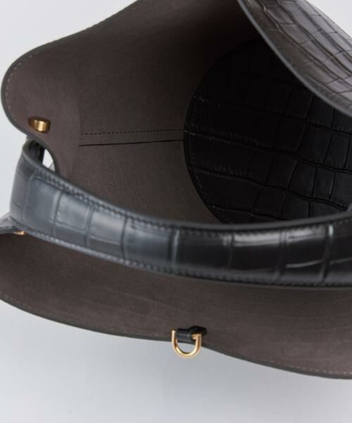 INED / イネド ハンドバッグ | LILY CROC embossed leather 2way ハンドバッグ《FEEL AND TASTE》 | 詳細7