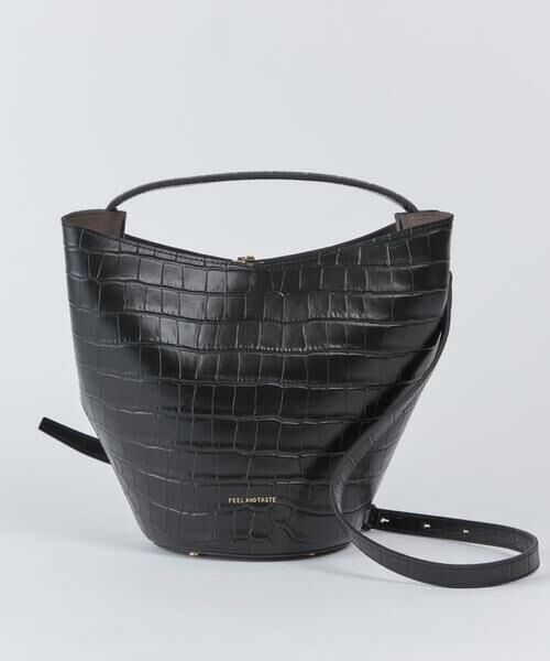 INED / イネド ハンドバッグ | LILY CROC embossed leather 2way ハンドバッグ《FEEL AND TASTE》 | 詳細8