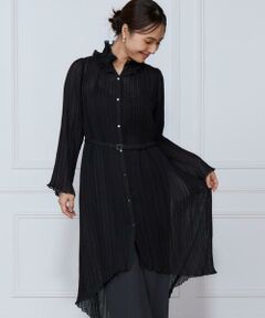 INED / イネド シャツ・ブラウス | プリーツロングブラウス