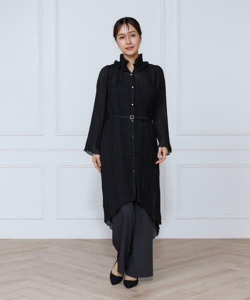 INED / イネド シャツ・ブラウス | プリーツロングブラウス | 詳細6