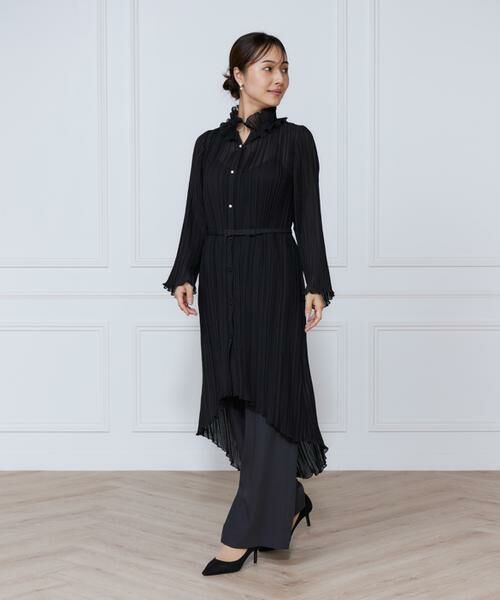 INED / イネド シャツ・ブラウス | プリーツロングブラウス | 詳細7