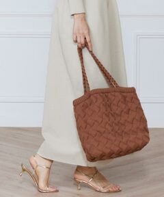 INED / イネド ハンドバッグ | バンピーバスケットバッグ