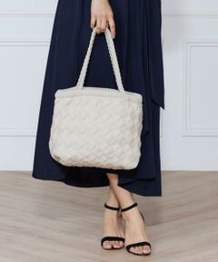 INED / イネド ハンドバッグ | バンピーバスケットバッグ