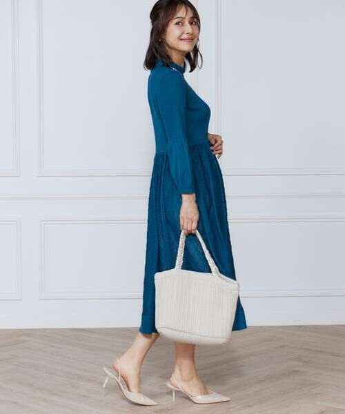 INED / イネド ハンドバッグ | バンピーストライプバッグ | 詳細2