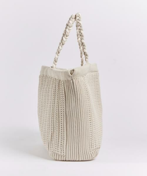 INED / イネド ハンドバッグ | バンピーストライプバッグ | 詳細6