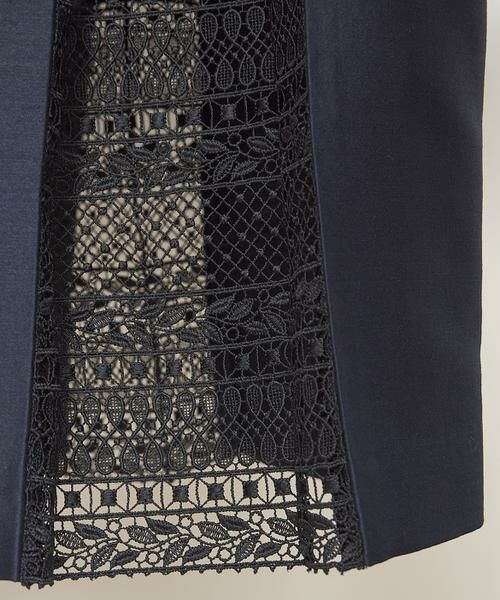 INED / イネド ロング・マキシ丈ワンピース | 《大きいサイズ》シルクウールロングワンピース《la veille by SUPERIOR CLOSET》 | 詳細10