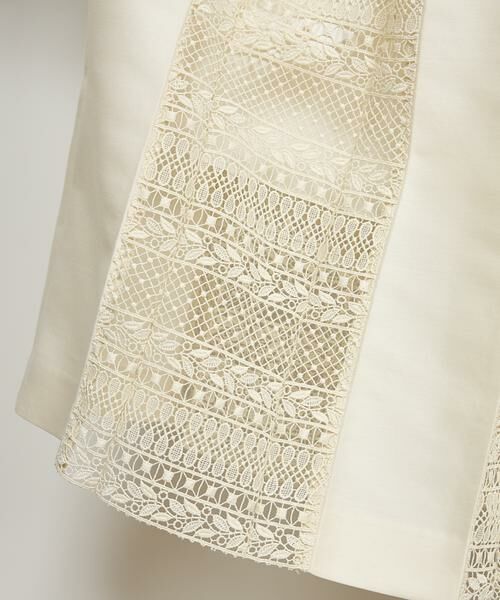 INED / イネド ロング・マキシ丈ワンピース | 《大きいサイズ》シルクウールロングワンピース《la veille by SUPERIOR CLOSET》 | 詳細6