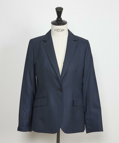 INED / イネド テーラードジャケット | 《大きいサイズ》シルクウールテーラードジャケット《Loro Piana》 | 詳細1