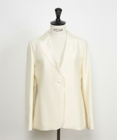 INED / イネド テーラードジャケット | シルクウール替衿タキシードジャケット《la veille by SUPERIOR CLOSET》