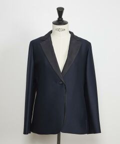 INED / イネド テーラードジャケット | シルクウール替衿タキシードジャケット《la veille by SUPERIOR CLOSET》