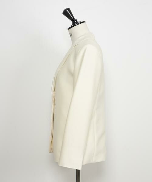 INED / イネド テーラードジャケット | シルクウール替衿タキシードジャケット《la veille by SUPERIOR CLOSET》 | 詳細2