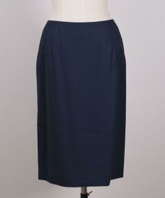 INED / イネド ミニ・ひざ丈スカート | シルクウールタイトスカート《Loro Piana》