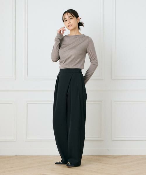 INED / イネド その他パンツ | 《大きいサイズ》ラップパンツ《la veille by SUPERIOR CLOSET》 | 詳細13