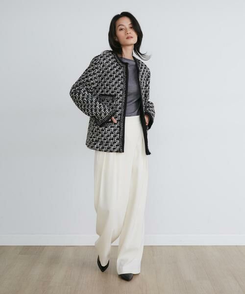 INED / イネド その他パンツ | 《大きいサイズ》ラップパンツ《la veille by SUPERIOR CLOSET》 | 詳細4