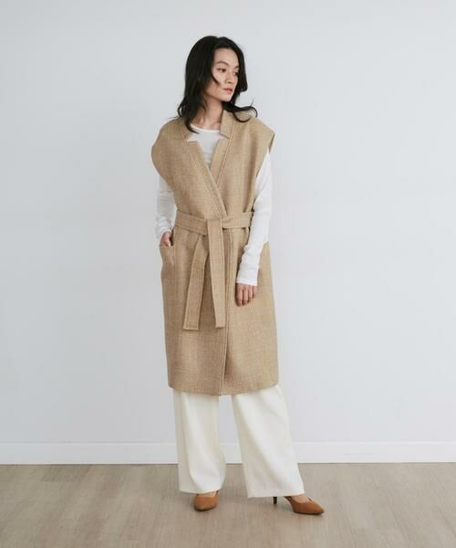 INED / イネド その他パンツ | 《大きいサイズ》ラップパンツ《la veille by SUPERIOR CLOSET》 | 詳細9