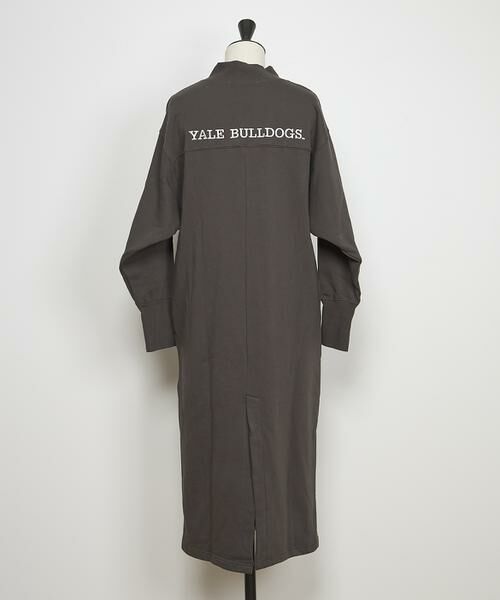 INED / イネド ミニ丈・ひざ丈ワンピース | カレッジスウェットワンピースYALE《GOOD ROCK SPEED》 | 詳細3