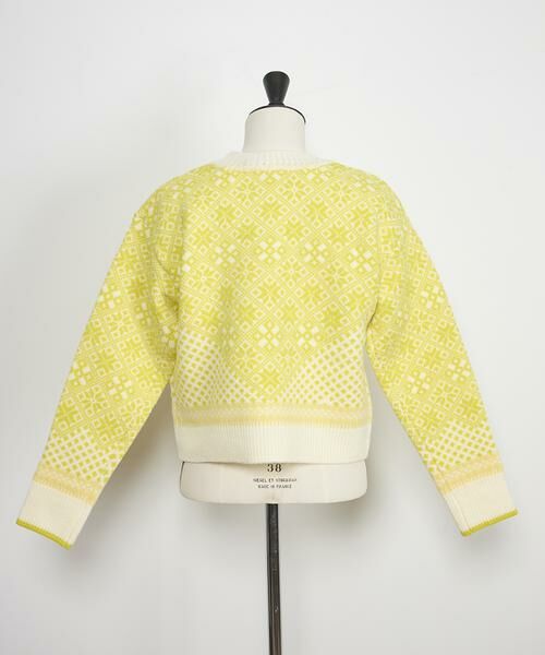 INED / イネド ニット・セーター | TICCA ウールノルディックニットプルオーバー TBDA-411 | 詳細3