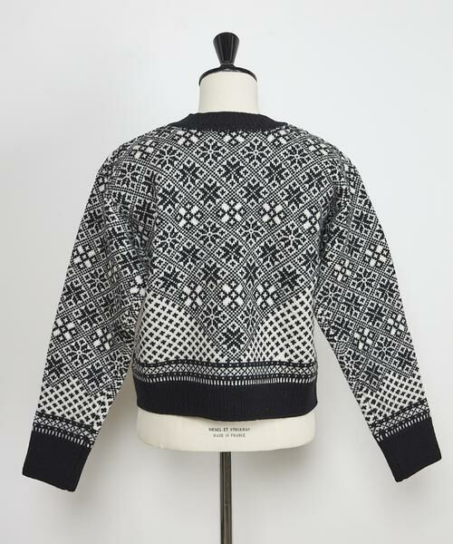 INED / イネド ニット・セーター | TICCA ウールノルディックニットプルオーバー TBDA-411 | 詳細7