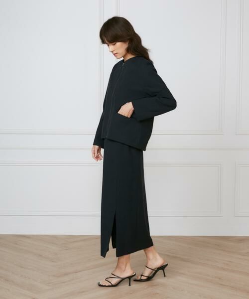 INED / イネド ブルゾン | 《大きいサイズ》フロントジップブルゾン《la veille by SUPERIOR CLOSET》 | 詳細5