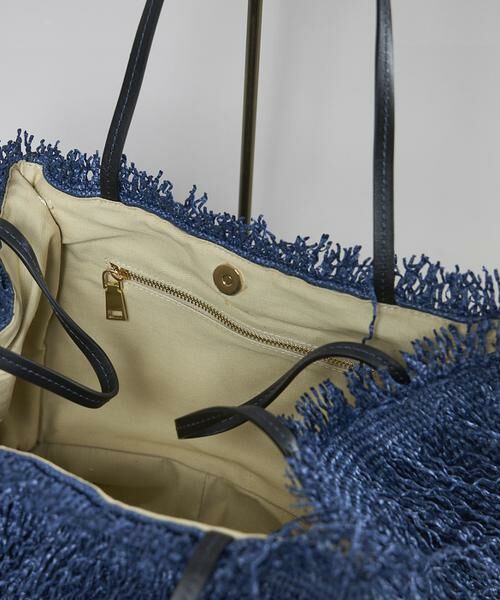 INED / イネド ショルダーバッグ | ラフィアショッピングトートバッグ／Anita Bilardi | 詳細5