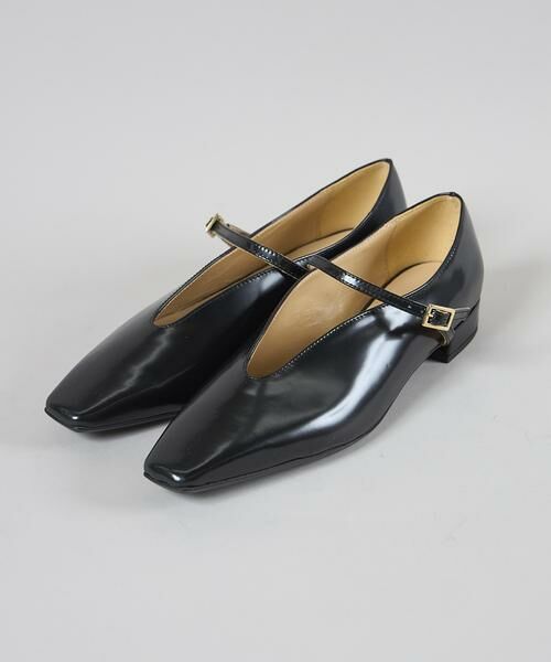 INED / イネド フラットシューズ | Vカットメリージェーンパンプス《FABIO RUSCONI / ファビオルスコーニ》 | 詳細1