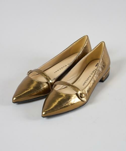 INED / イネド フラットシューズ | メリージェーン パンプス 《FABIO RUSCONI / ファビオルスコーニ》（カラシ2）
