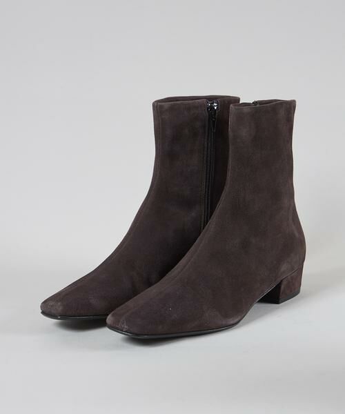 INED / イネド フラットシューズ | スエードショートブーツ《FABIO RUSCONI / ファビオルスコーニ》 | 詳細1