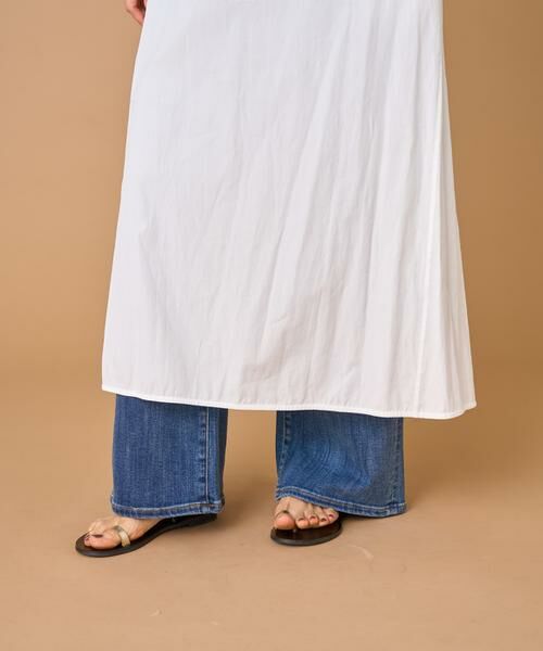 INED / イネド ミニ丈・ひざ丈ワンピース | TICCA レースハーフスリーブシャツワンピース TBES-102 | 詳細13