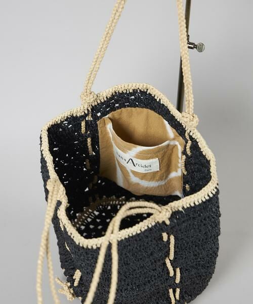 INED / イネド ショルダーバッグ | ラフィアバッグ《Sans Arcidet サンアルシデ》 | 詳細5