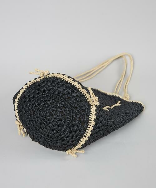 INED / イネド ショルダーバッグ | ラフィアバッグ《Sans Arcidet サンアルシデ》 | 詳細6