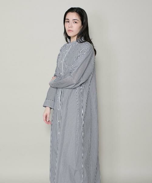 INED / イネド ミニ丈・ひざ丈ワンピース | TICCA テントシャツワンピース TBEA-105 | 詳細10