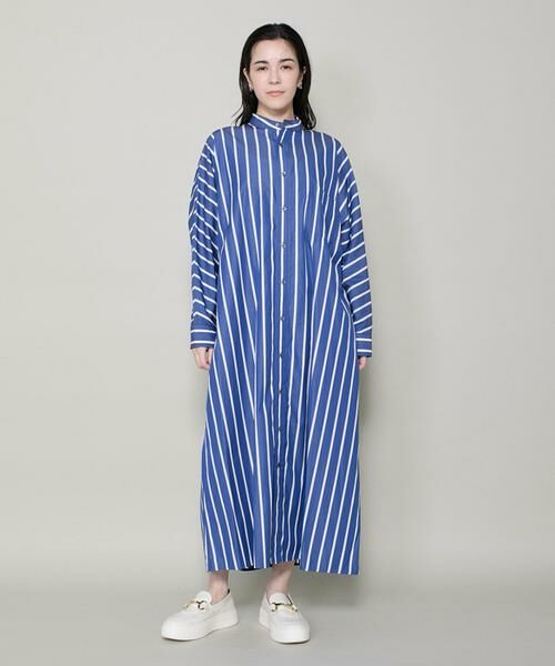 INED / イネド ミニ丈・ひざ丈ワンピース | TICCA テントシャツワンピース TBEA-105 | 詳細7