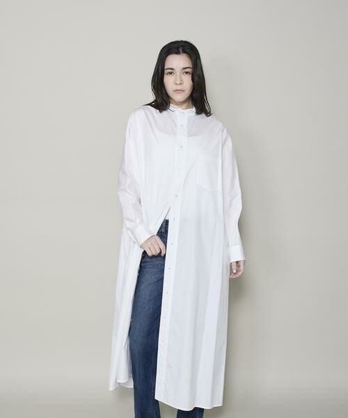 INED / イネド ミニ丈・ひざ丈ワンピース | TICCA テントシャツワンピース TBEA-105 | 詳細1