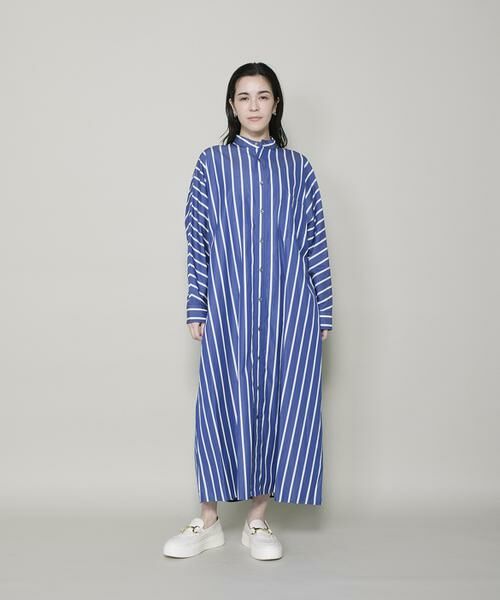 INED / イネド ミニ丈・ひざ丈ワンピース | TICCA テントシャツワンピース TBEA-105 | 詳細12