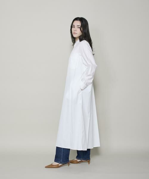 INED / イネド ミニ丈・ひざ丈ワンピース | TICCA テントシャツワンピース TBEA-105 | 詳細8