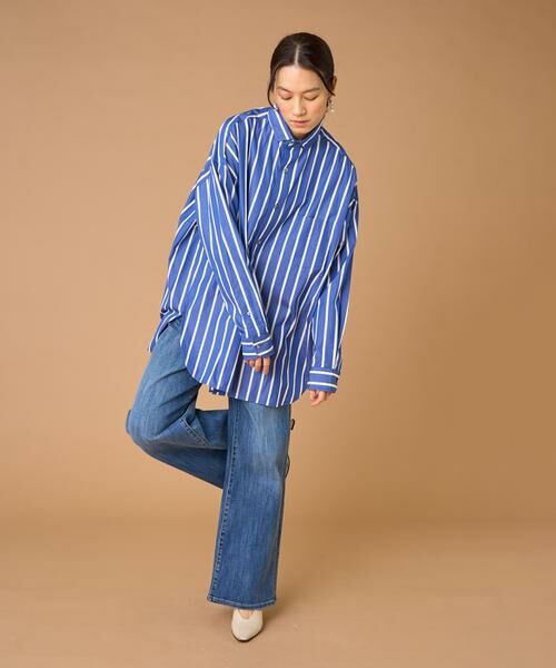 INED / イネド シャツ・ブラウス | TICCA スクエアビックシャツ TBEA-103 | 詳細10