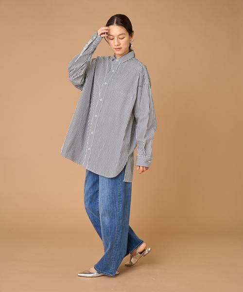 INED / イネド シャツ・ブラウス | TICCA スクエアビックシャツ TBEA-103 | 詳細15