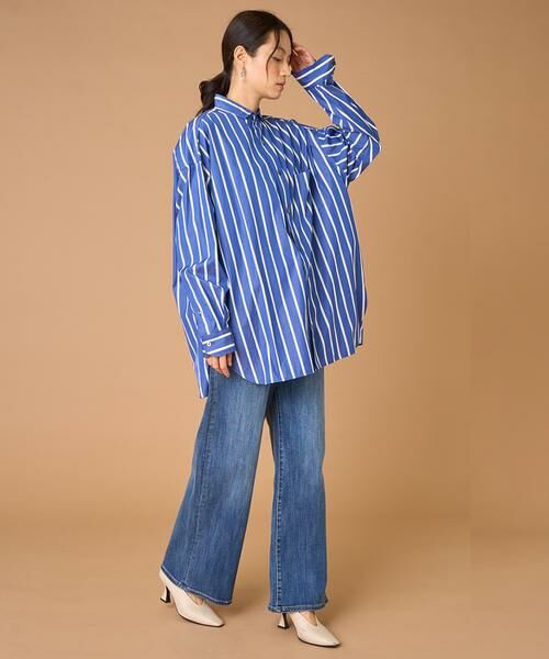 INED / イネド シャツ・ブラウス | TICCA スクエアビックシャツ TBEA-103 | 詳細4