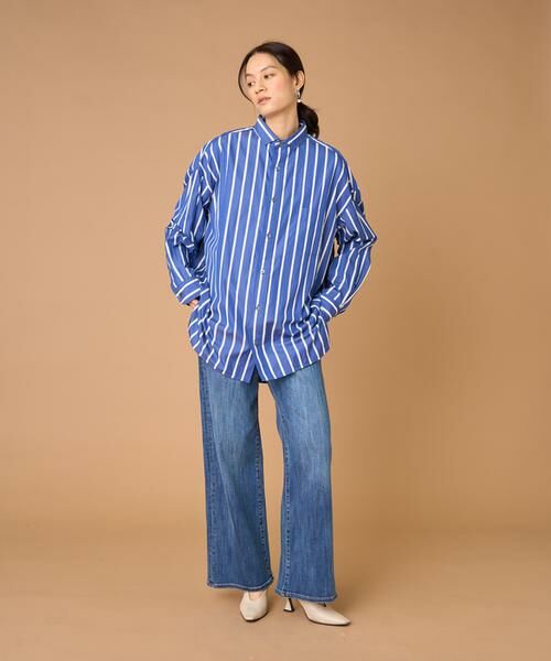 INED / イネド シャツ・ブラウス | TICCA スクエアビックシャツ TBEA-103 | 詳細9