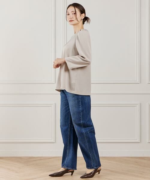 INED / イネド シャツ・ブラウス | 袖タックブラウス | 詳細5