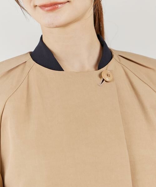 INED / イネド その他アウター | 《大きいサイズ》ノーカラーコート | 詳細13