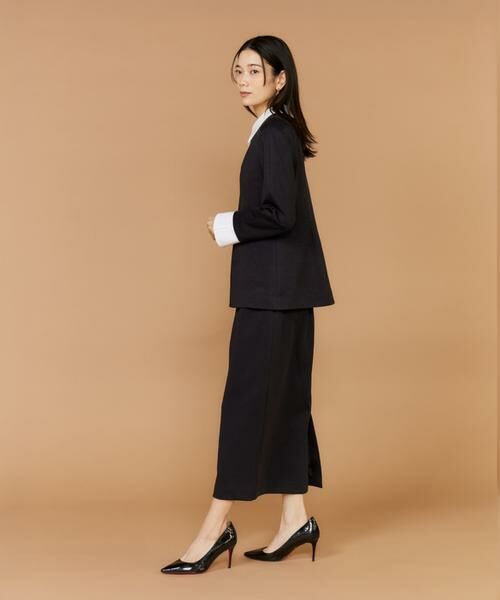 INED / イネド ミニ・ひざ丈スカート | 《大きいサイズ》ハイウエストタイトスカート | 詳細3