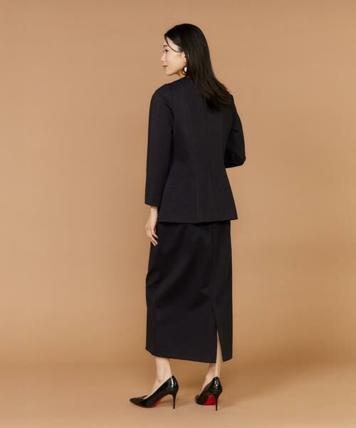 INED / イネド ミニ・ひざ丈スカート | 《大きいサイズ》ハイウエストタイトスカート | 詳細7