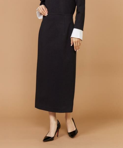 INED / イネド ミニ・ひざ丈スカート | 《大きいサイズ》ハイウエストタイトスカート | 詳細8